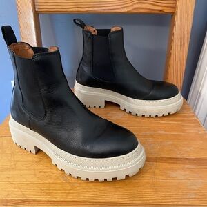 Shoe the Bear Iona Chelsea Boot Black Leather Boots 37